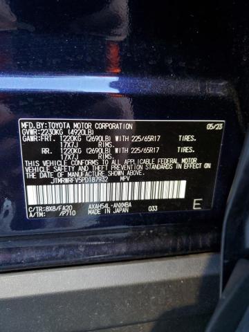 2023 TOYOTA RAV4 XLE - JTMRWRFV5PD187932