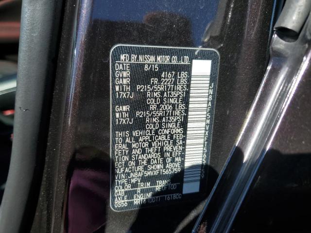 2015 NISSAN JUKE S - JN8AF5MVXFT565759