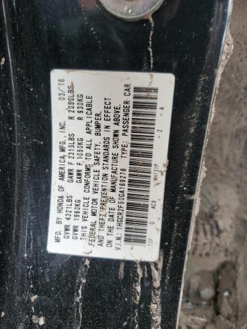2016 HONDA ACCORD SPO - 1HGCR2F50GA169278