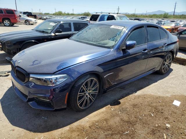 BMW 540 I 2018 blue  gas WBAJE5C54JWA97440 photo #1