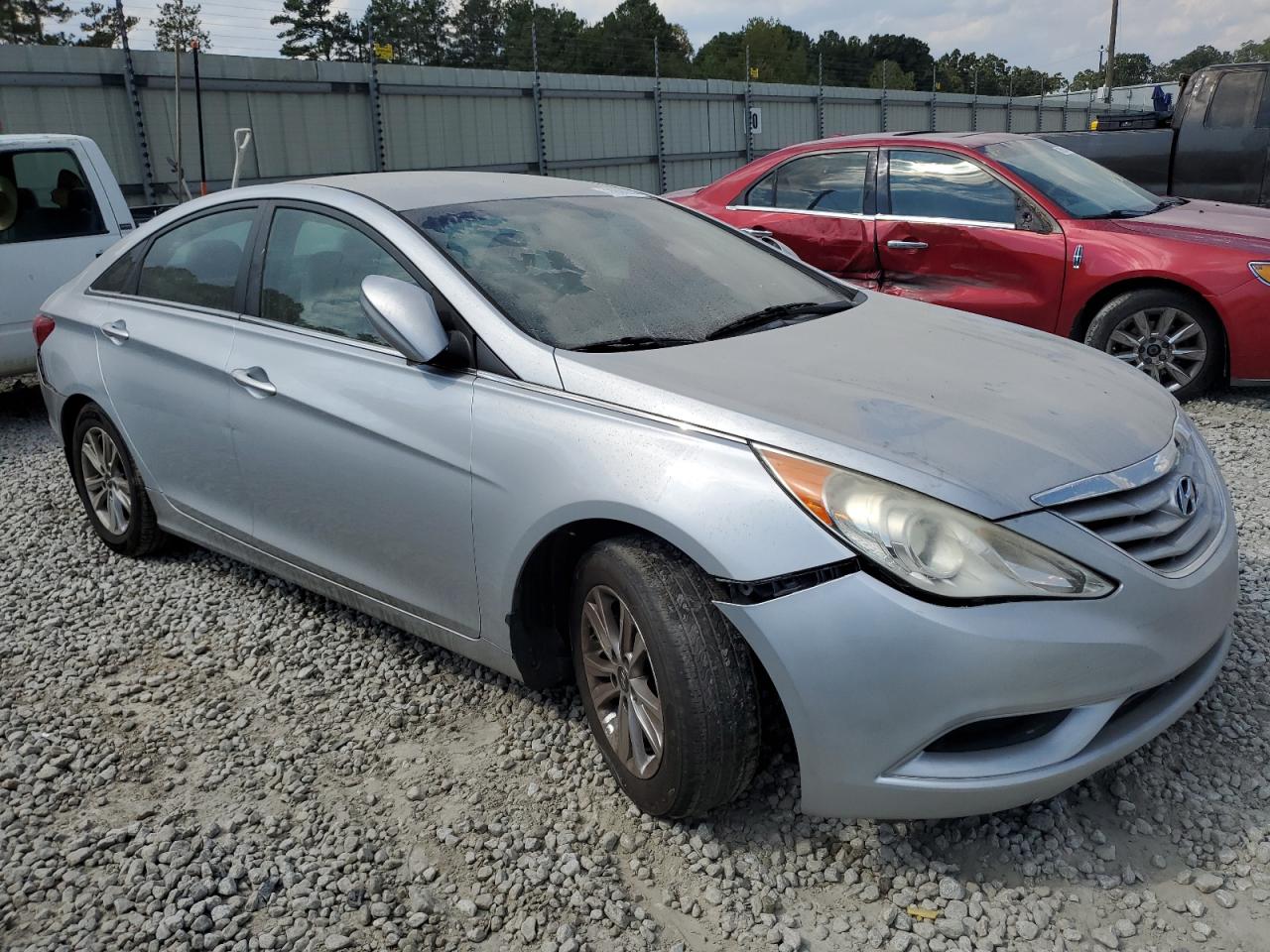 Lot #2955131797 2012 HYUNDAI SONATA GLS