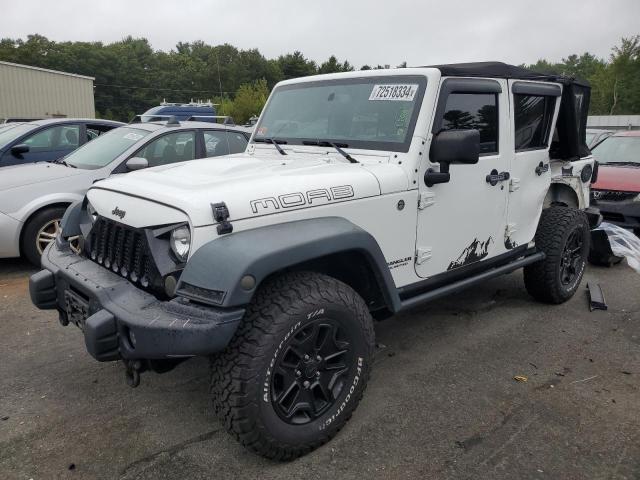 JEEP WRANGLER U 2013 white 4dr spor flexible fuel 1C4HJWEG0DL570402 photo #1