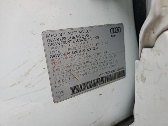 2021 AUDI Q3 PREMIUM - WA1AUCF38M1134597