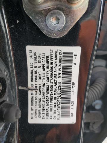 2018 HONDA CIVIC LX - 19XFC2F59JE032650