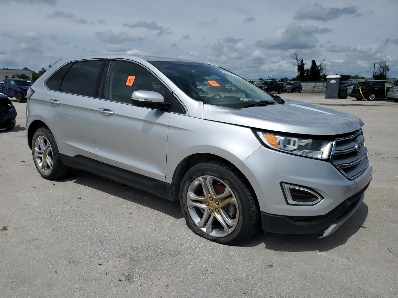 Lot #2837855318 2017 FORD EDGE TITAN