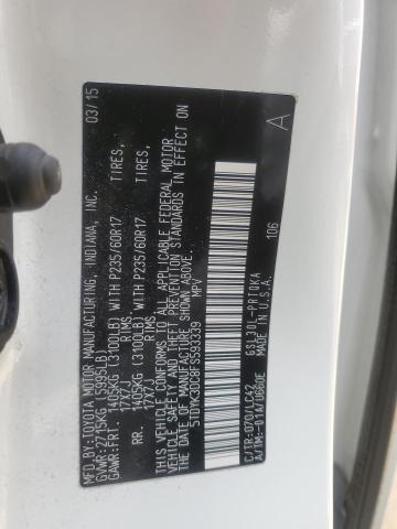 2015 TOYOTA SIENNA XLE - 5TDYK3DC8FS593339