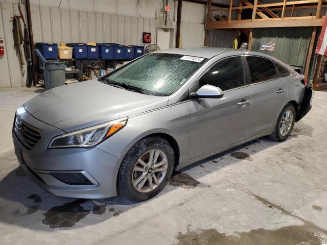 HYUNDAI SONATA SE 2017 silver  gas 5NPE24AF2HH532035 photo #1