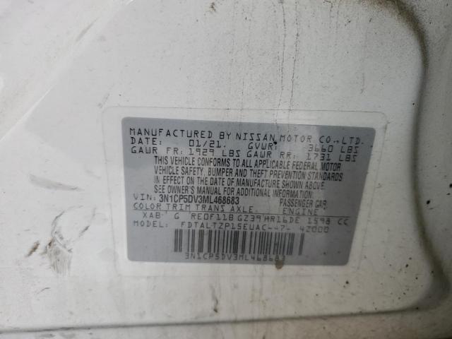 2021 NISSAN KICKS SR - 3N1CP5DV3ML468683
