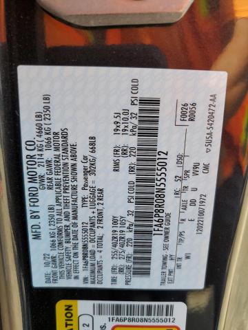 2022 FORD MUSTANG MA - 1FA6P8R08N5555012