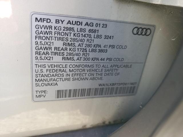 VIN WA1LXBF72PD011927 2023 Audi Q7, Premium Plus no.13