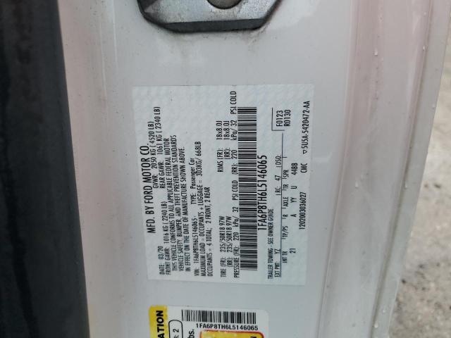 2020 FORD MUSTANG - 1FA6P8TH6L5146065