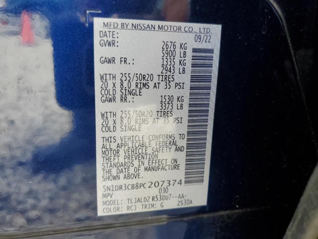 2023 NISSAN PATHFINDER - 5N1DR3CB8PC207374