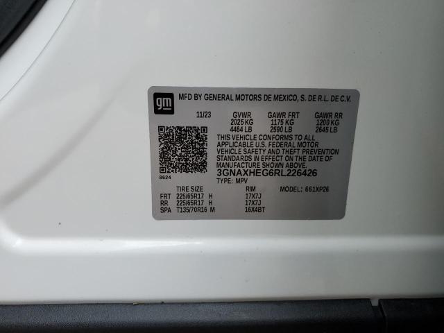 2024 CHEVROLET EQUINOX LS 3GNAXHEG6RL226426  68913094