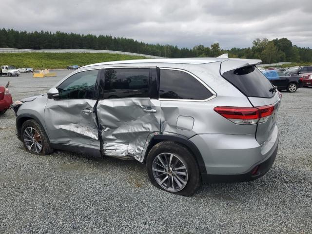 TOYOTA HIGHLANDER 2019 silver  gas 5TDKZRFH4KS564718 photo #3