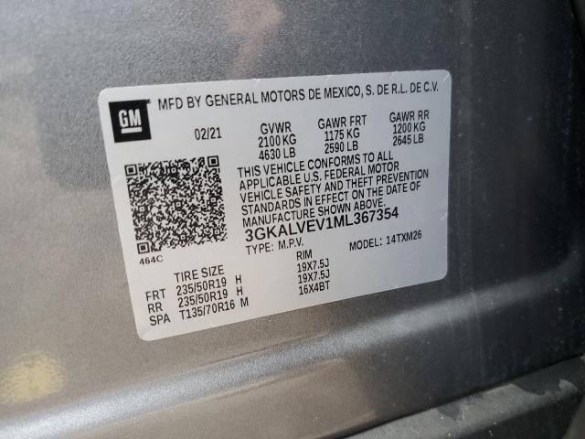 2021 GMC TERRAIN SL - 3GKALVEV1ML367354