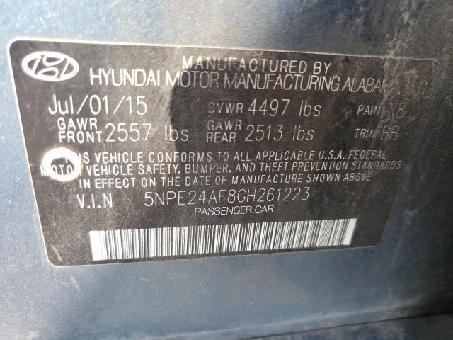 2016 HYUNDAI SONATA SE - 5NPE24AF8GH261223