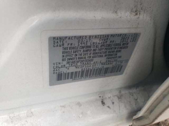 2017 NISSAN SENTRA S - 3N1AB7AP3HY303460