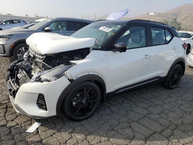 NISSAN KICKS SR 2023 white  gas 3N1CP5DV9PL530138 photo #1