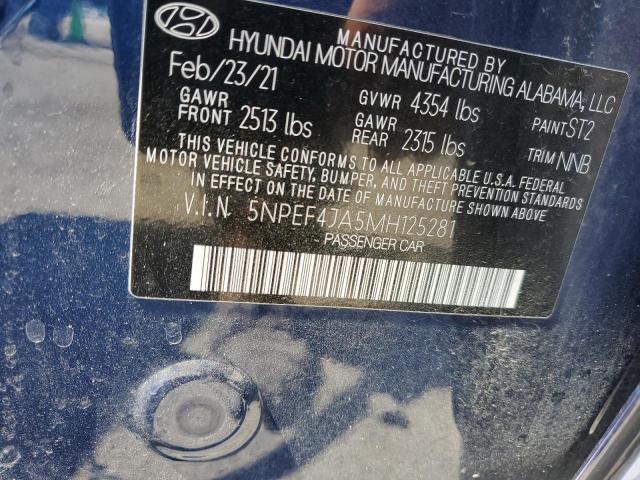 2021 HYUNDAI SONATA SEL - 5NPEF4JA5MH125281