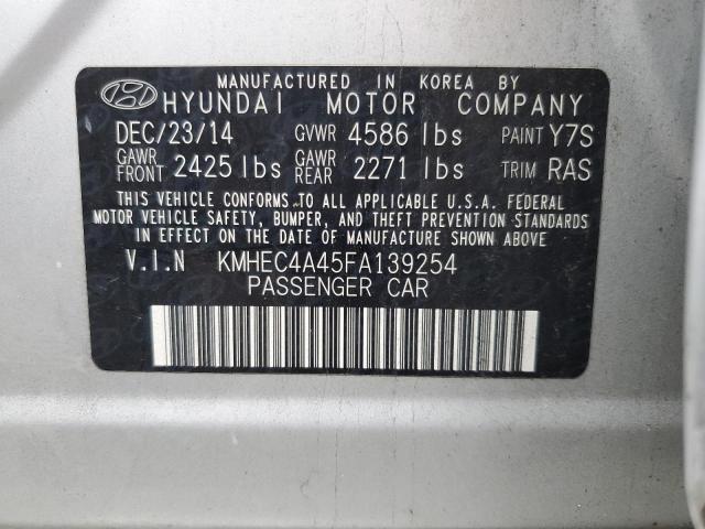 2015 HYUNDAI SONATA HYB - KMHEC4A45FA139254