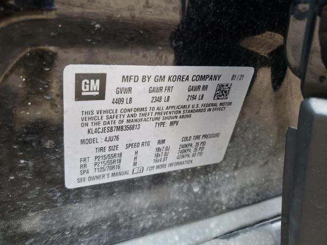 2021 BUICK ENCORE PRE - KL4CJESB7MB356813