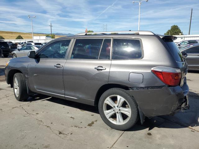 TOYOTA HIGHLANDER 2008 charcoal  gas JTEES43A882011755 photo #3