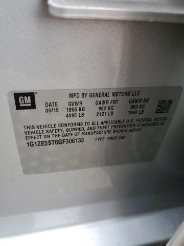 2016 CHEVROLET MALIBU LT - 1G1ZE5ST6GF306133