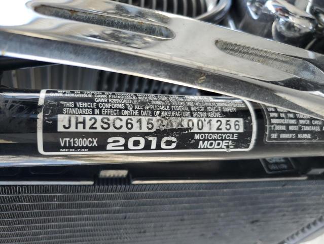 2010 HONDA VT1300 CX JH2SC6152AK001256