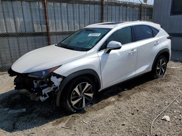 LEXUS NX 300H BA 2021 white  hybrid engine JTJGJRDZ3M2148594 photo #1