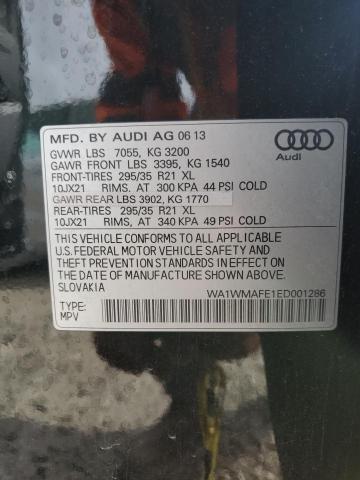 VIN WA1WMAFE1ED001286 2014 Audi Q7, Prestige no.14