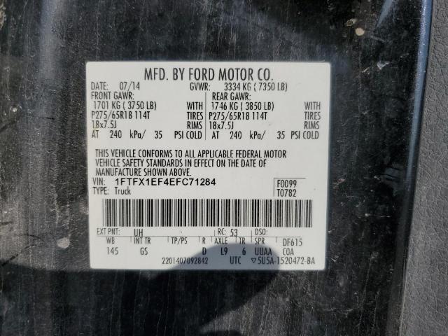 VIN 1FTFX1EF4EFC71284 2014 Ford F-150, Super Cab no.12