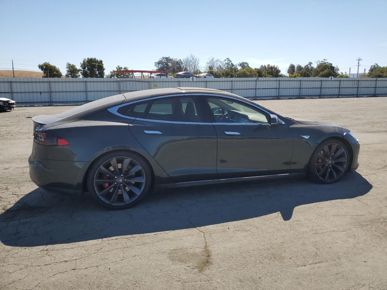 Lot #2989403656 2014 TESLA MODEL S