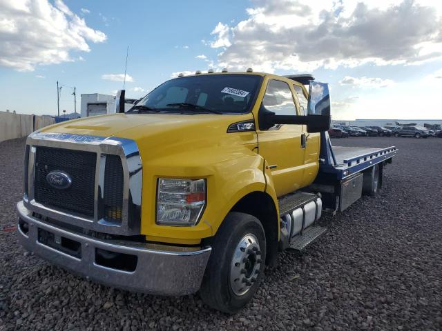 FORD F650 SUPER 2017 yellow conventi diesel 1FDWX6DE9HDB10947 photo #3