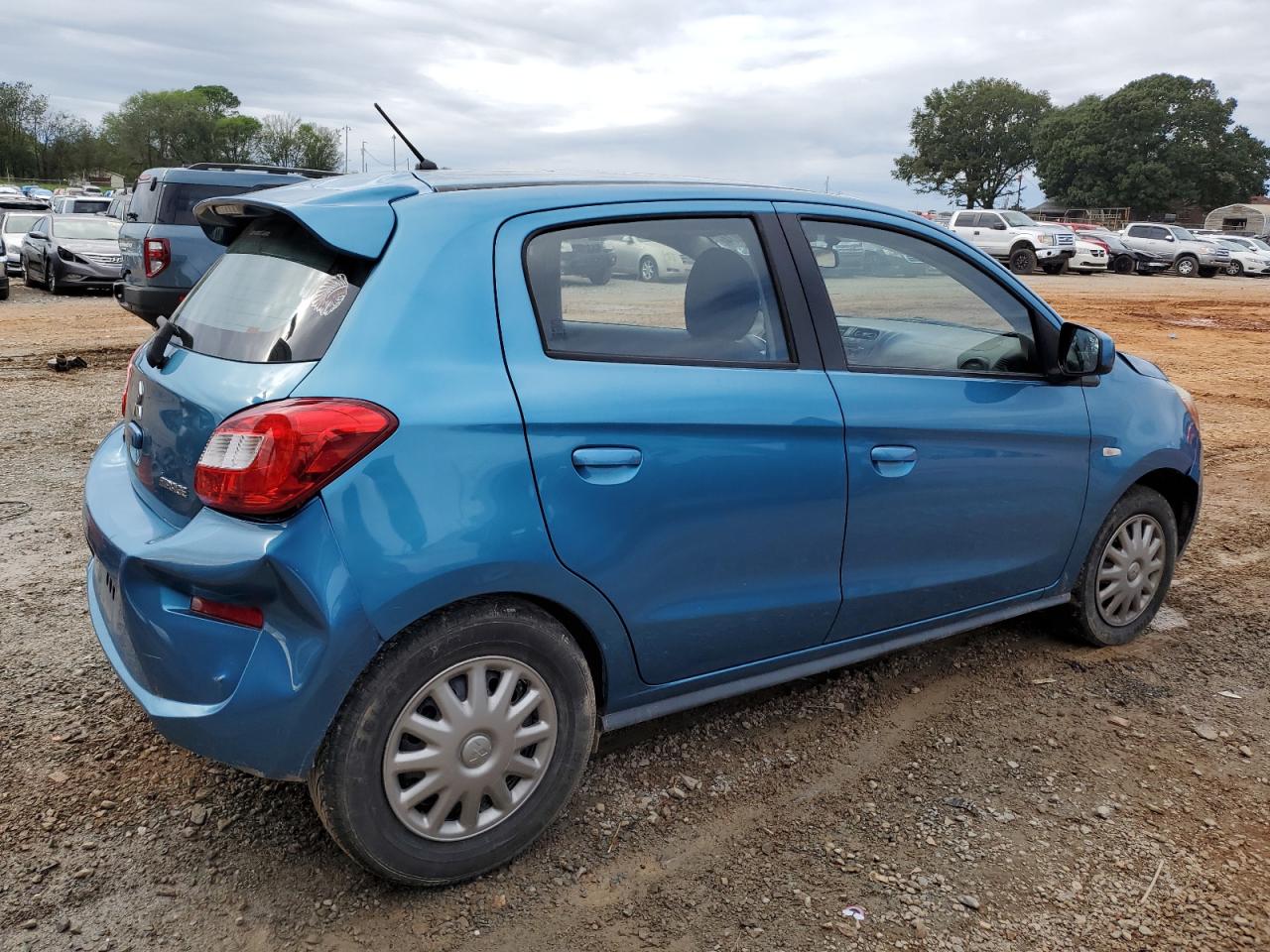 Lot #2972353482 2017 MITSUBISHI MIRAGE ES