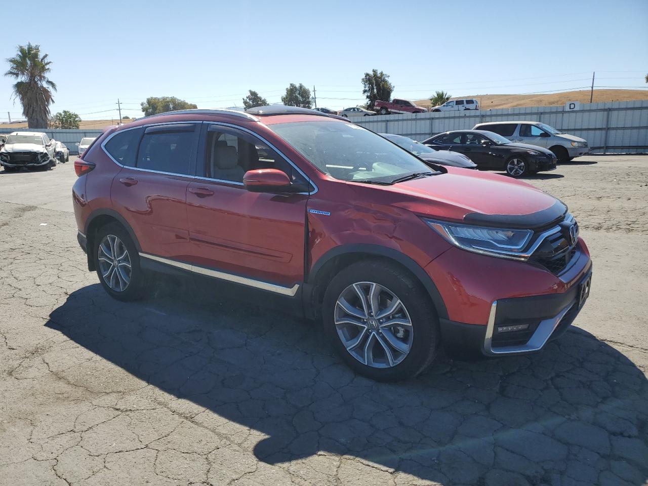 Lot #2890908603 2022 HONDA CR-V TOURI