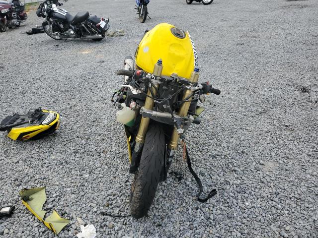 SUZUKI GSX-R600 K 2004 yellow racer gas JS1GN7CA442108459 photo #3