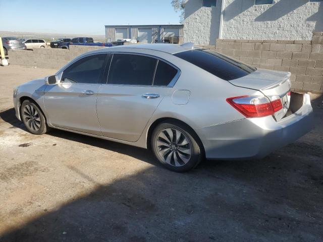 HONDA ACCORD HYB 2014 silver sedan 4d hybrid engine 1HGCR6F31EA010420 photo #3