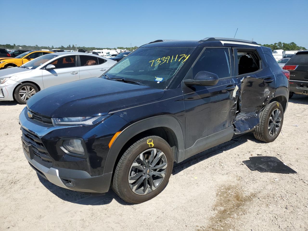 Lot #3037332707 2021 CHEVROLET TRAILBLAZE