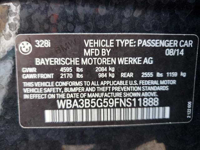 2015 BMW 328 XI SUL - WBA3B5G59FNS11888