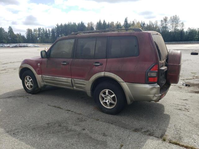 MITSUBISHI MONTERO XL 2002 two tone  gas JA4MW31R52J069014 photo #3