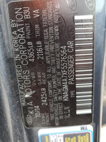 2015 KIA OPTIMA LX - KNAGM4A7XF5576564