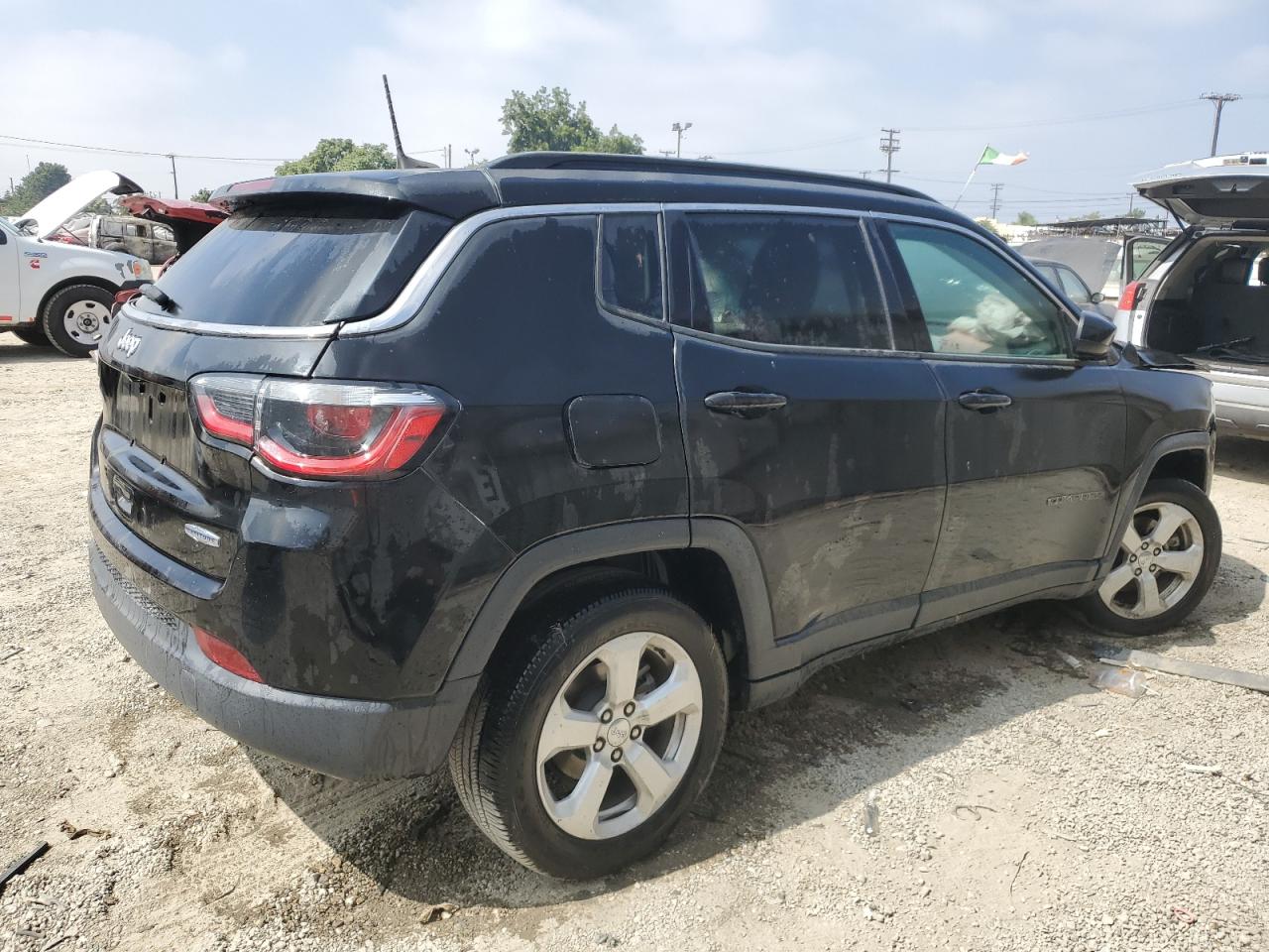 JEEP COMPASS LA 2019 black  gas 3C4NJCBBXKT788830 photo #4