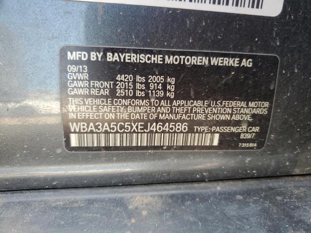 VIN WBA3A5C5XEJ464586 2014 BMW 3 Series, 328 I no.12