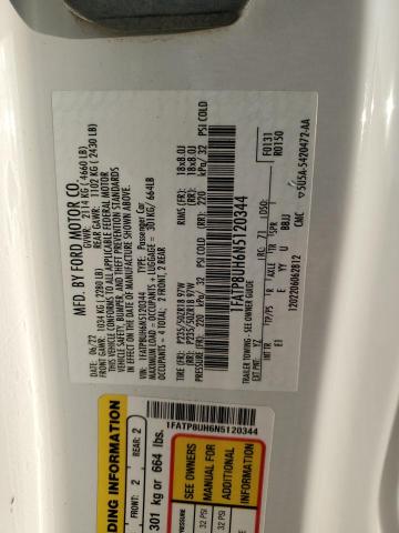 2022 FORD MUSTANG - 1FATP8UH6N5120344