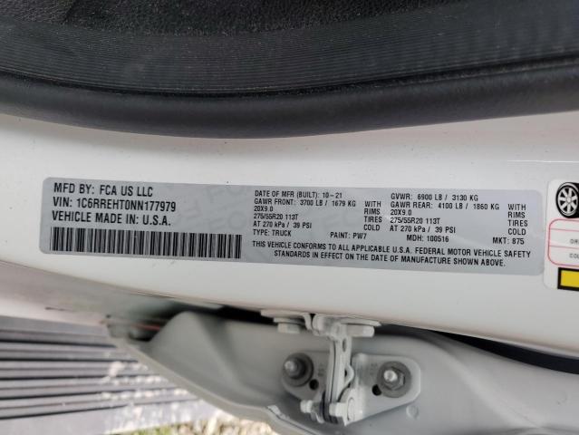 2022 RAM 1500 LIMIT 1C6RREHT0NN177979