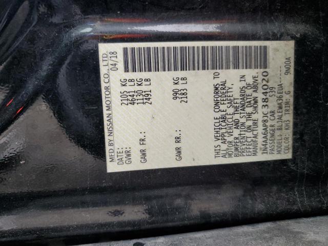 2018 NISSAN MAXIMA 3.5 - 1N4AA6AP8JC384020