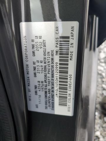 2017 MAZDA 6 SPORT - JM1GL1U50H1120999