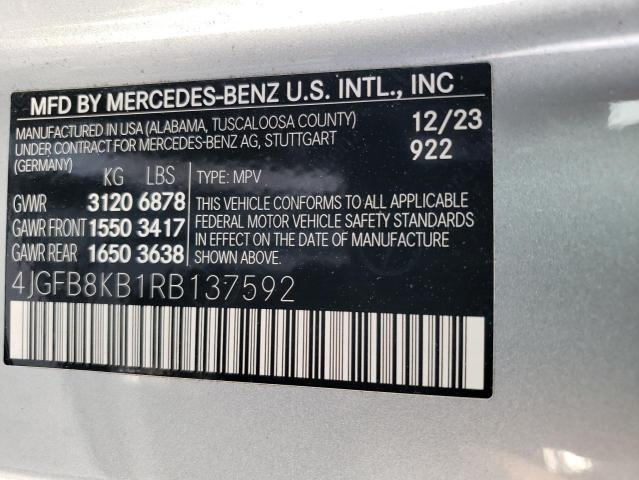 2024 MERCEDES-BENZ GLE 63 S 4 4JGFB8KB1RB137592