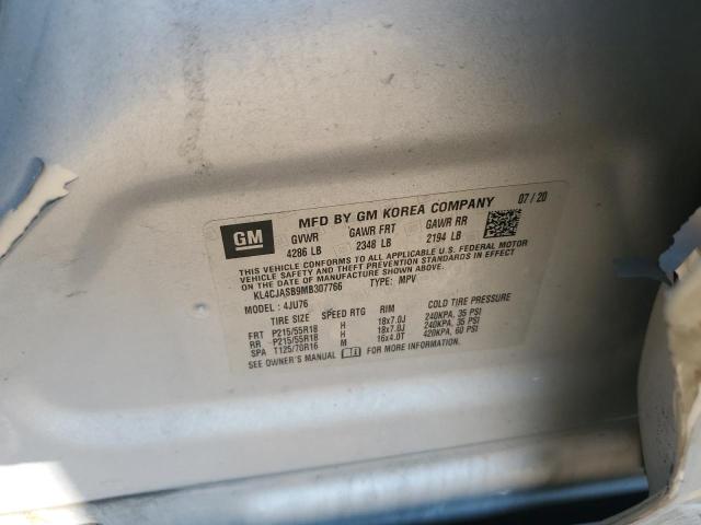 VIN KL4CJASB9MB307766 2021 Buick Encore, Preferred no.13