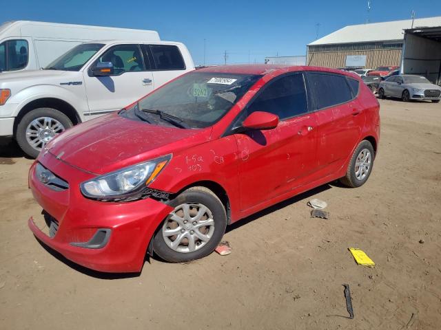 HYUNDAI ACCENT GLS 2014 red  gas KMHCT5AEXEU190316 photo #1